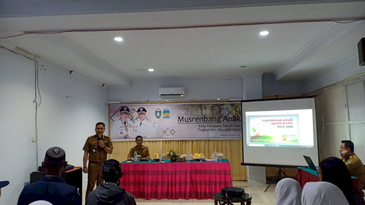 Parepare Gelar Musrenbang Anak Tingkat Kecamatan