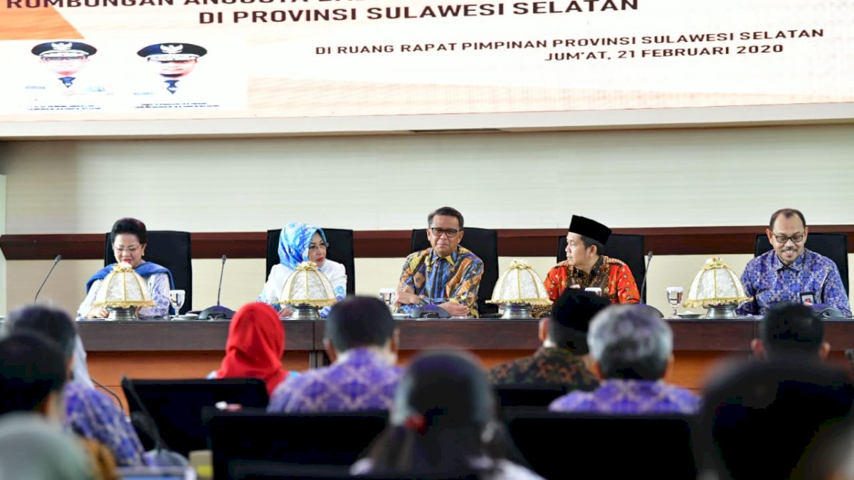 Jamu Anggota BAP DPD, Nurdin Abdullah Beberkan Capaian Selama Pimpin Sulsel