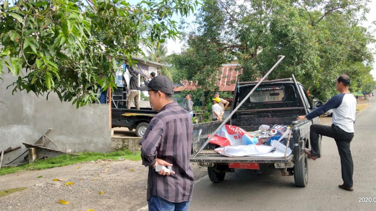 Dispenda Parepare Rutin Tertibkan Reklame Kadaluarsa dan Ilegal