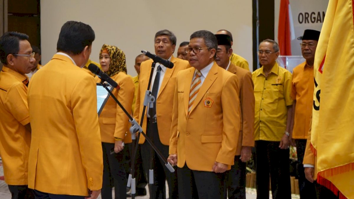 Resmi Nahkodai MKGR Sulsel, Ini Pesan Taufan Pawe