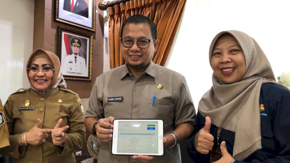 Iqbal Suhaeb Ajak Warga Makassar Sukseskan Sensus Penduduk Online 2020