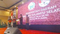 Andi Sudirman Sulaiman Terima Penghargaan Kearsipan Nasional