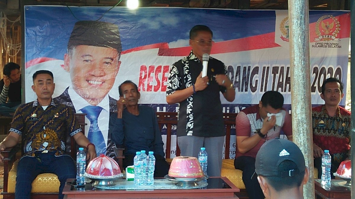 Reses di Jeneponto, Mulyadi Mustamu Serap Aspirasi Masyarakat