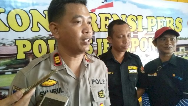 Plt Kasubag Humas Polres Jeneponto, AKP Syahrul. (Sulselsatu/Dedi)