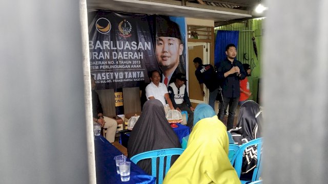 APT Sosialisasi Perda Nomor 4 Tahun 2013 tentang Perlindungan Anak. (Sulselsatu/Asrul)