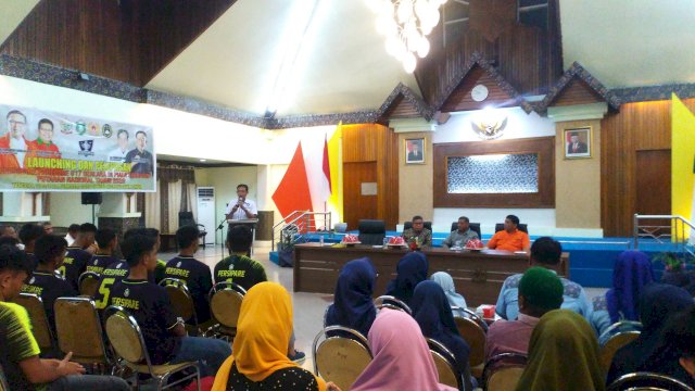 Pelepasan keseblasan Persipare Parepare U-17 yang akan berlaga di Piala Suratin. (ist)