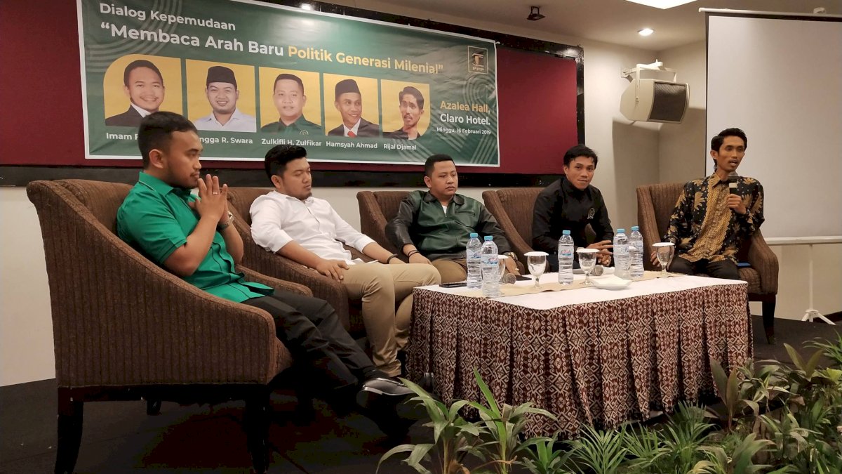 Diskusi Milenial, Fauzan: PPP Kini Tidak Lagi Dihuni Kaum “Kolonial”