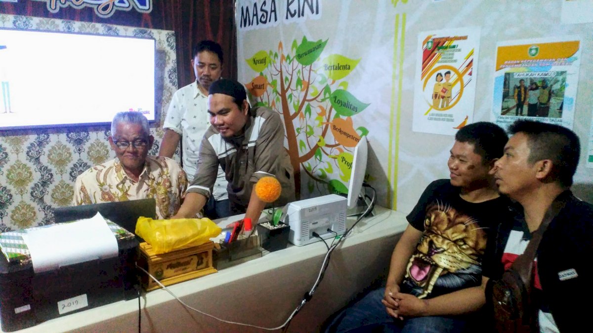 Stand BKPSDM di Parepare Fair Beri Pelayanan Taspen