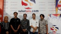 Ketua DPRD Barru Berkunjung ke Kantor Media Sulselsatu