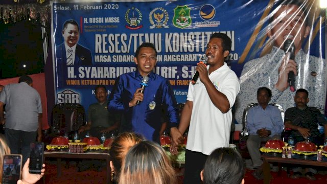 Wakil ketua DPRD Sulsel, Syaharuddin Alrif. (Foto/Ist)