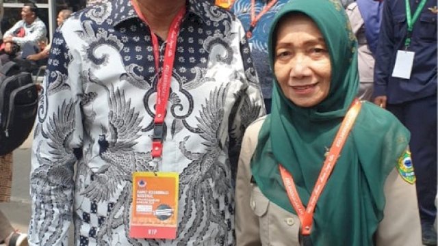 Bupati Barru Suardi Saleh bersama BPBD Barru Hadiri Rakornas Penanggulangan Bencana 2020. (ist).