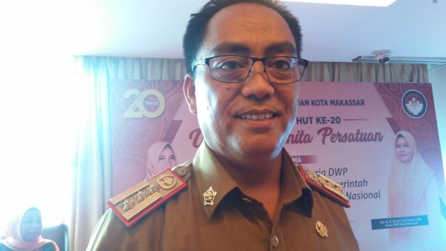 Kadis DP2 Rahman Bando. (Sulselsatu/Resti Setiawati)