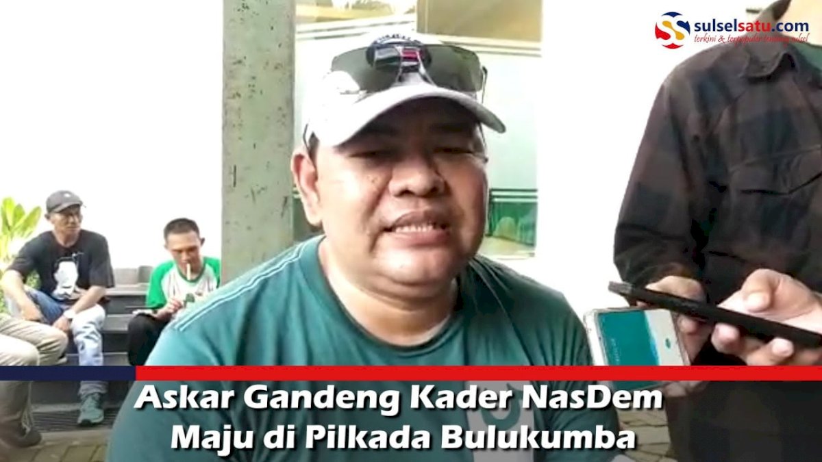 VIDEO: Askar Gandeng Kader NasDem Maju di Pilkada Bulukumba