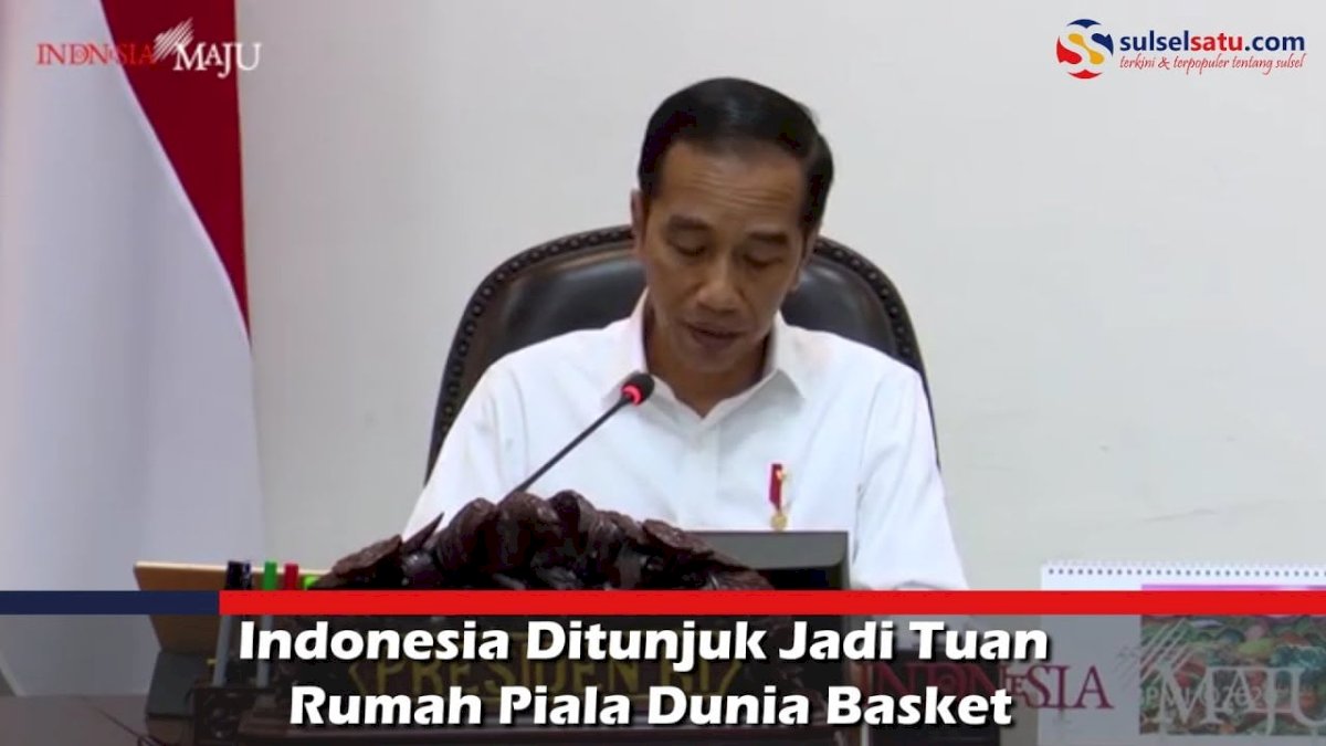 VIDEO: Indonesia Ditunjuk Jadi Tuan Rumah Piala Dunia Basket