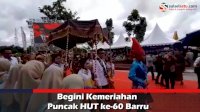 VIDEO: Begini Kemeriahan Puncak HUT ke-60 Barru