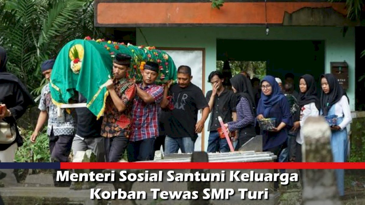 VIDEO: Menteri Sosial Santuni Keluarga Korban Tewas SMP Turi