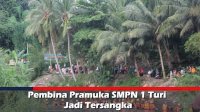 VIDEO: Pembina Pramuka SMPN 1 Turi Jadi Tersangka
