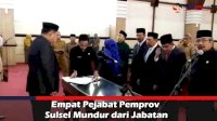 VIDEO: Empat Pejabat Pemprov Sulsel Mundur dari Jabatan