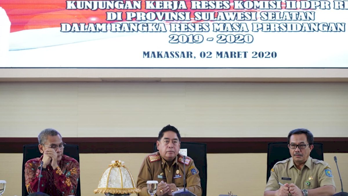 Kunker di Sulsel, Anggota Komisi II DPR RI Cek Capaian Perda Tata Ruang