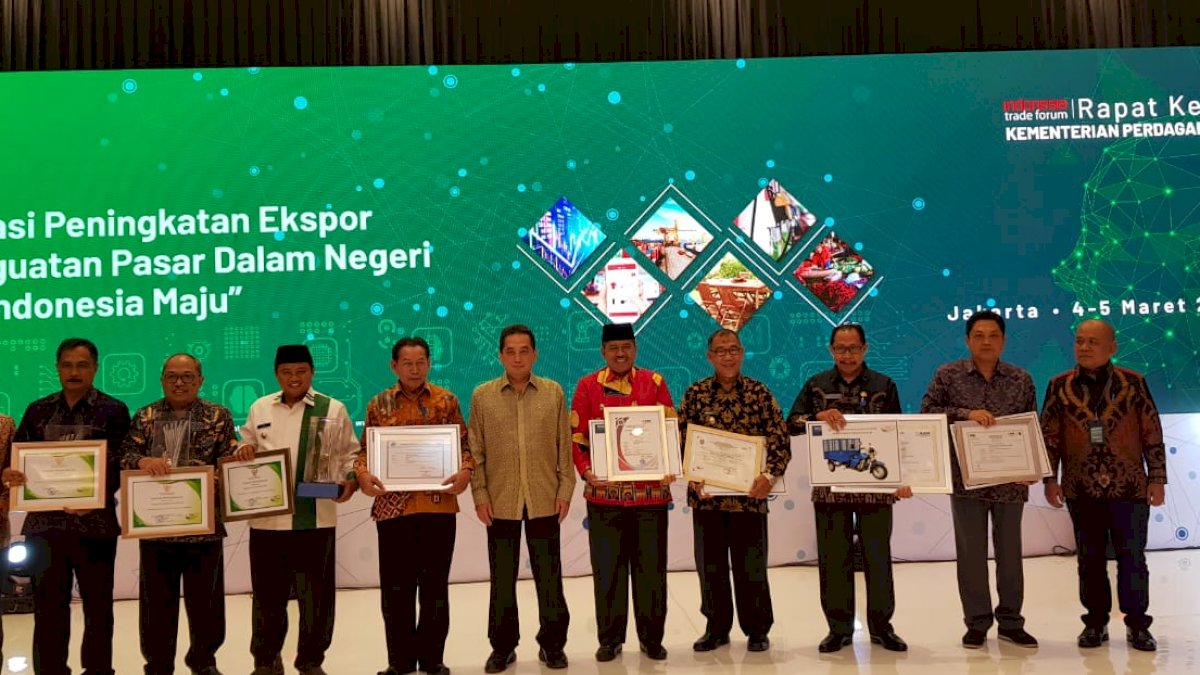 Parepare Terima Penghargaan Sertifikat SNI Pasar Rakyat dari Kementerian Perdagangan