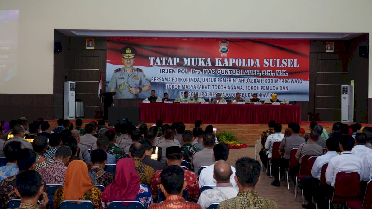 Kapolda Kunjungan ke Wajo, Amran: Ini Kehormatan Bagi Kami