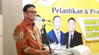 Suardi Saleh Ajak HIPMI Tingkatkan Perekonomian di Barru