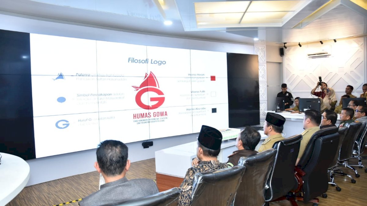 Humas Gowa Punya Logo Baru, Ini Maknanya