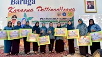 Lies Nurdin Serahkan Dana Penanganan Stunting ke 24 Kabupaten dan Kota