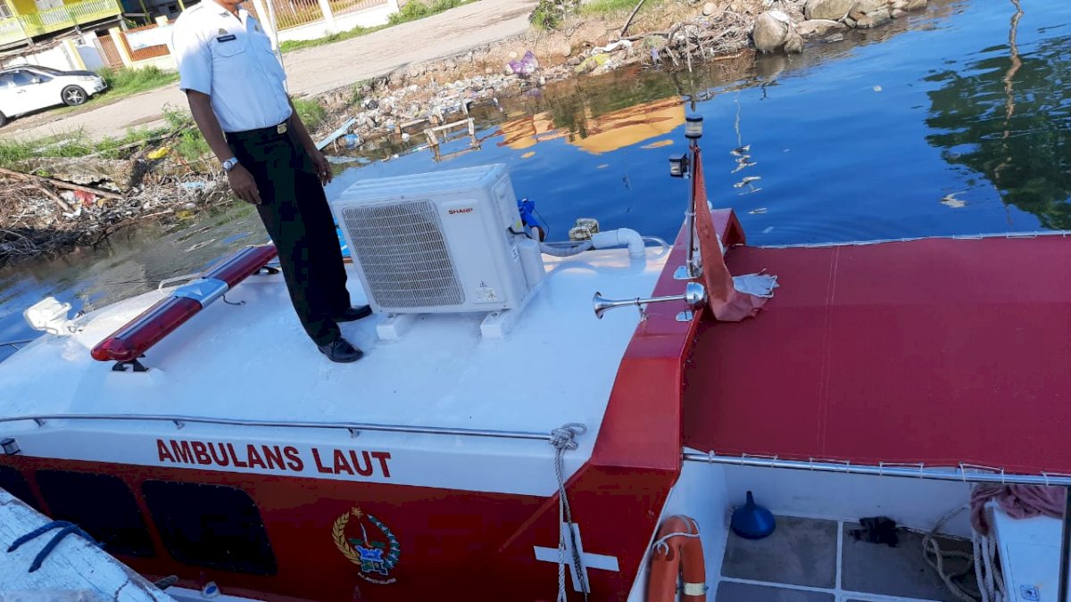 Parepare Dapat Bantuan Ambulans Laut dari Pemprov Sulsel