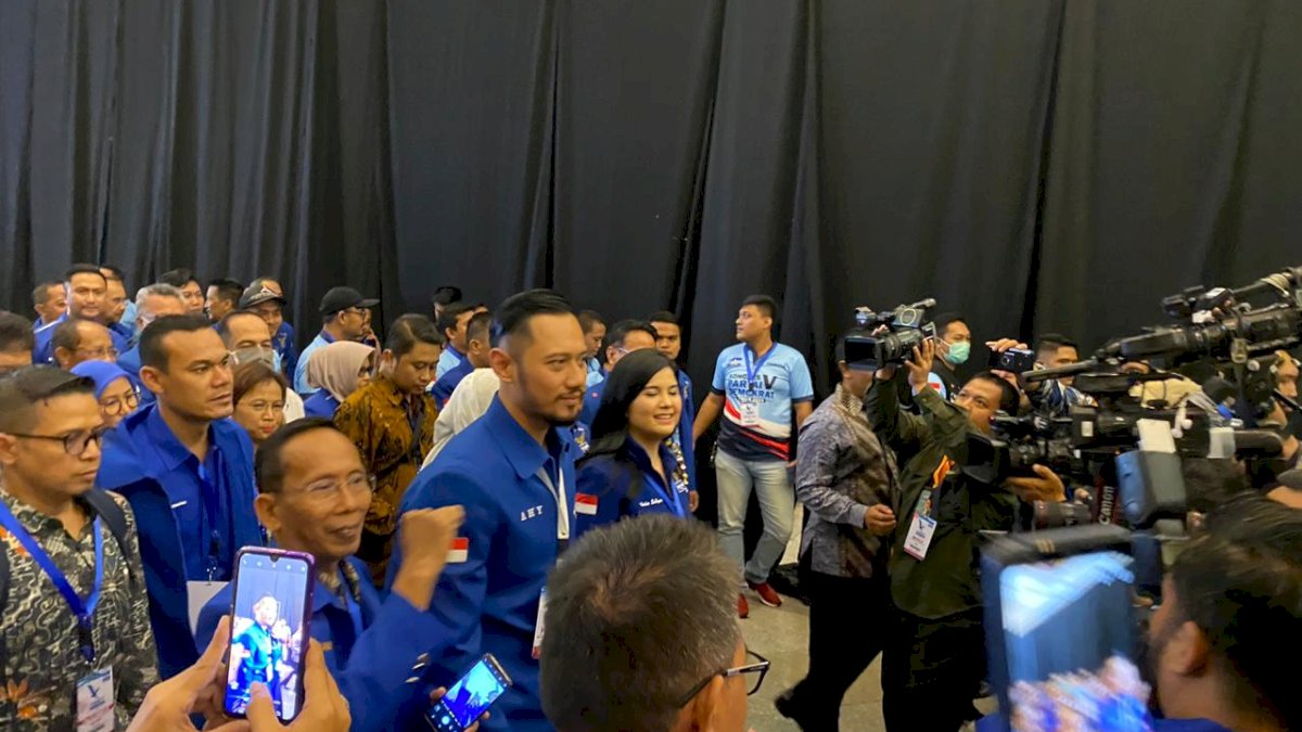 Demokrat Sulsel Dampingi AHY Daftar Caketum