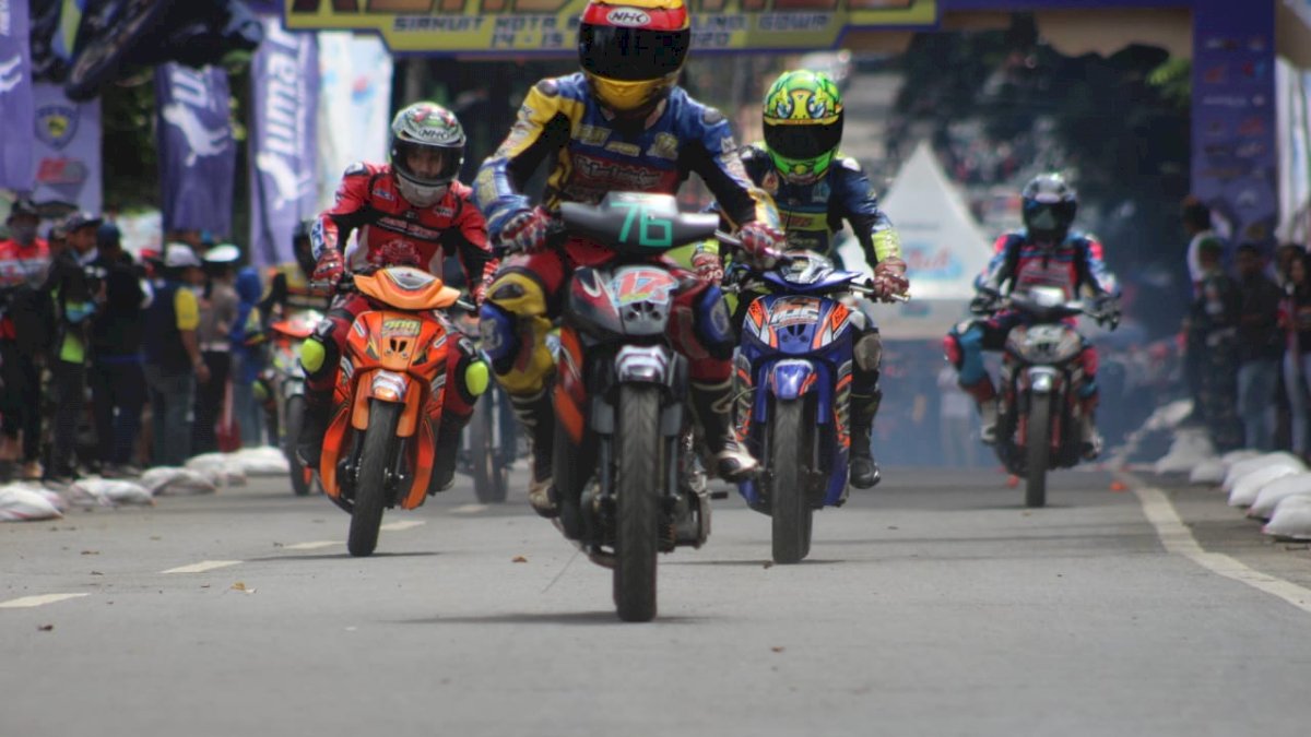 Ratusan Rider Ramaikan Road Race A’Kio di Malino