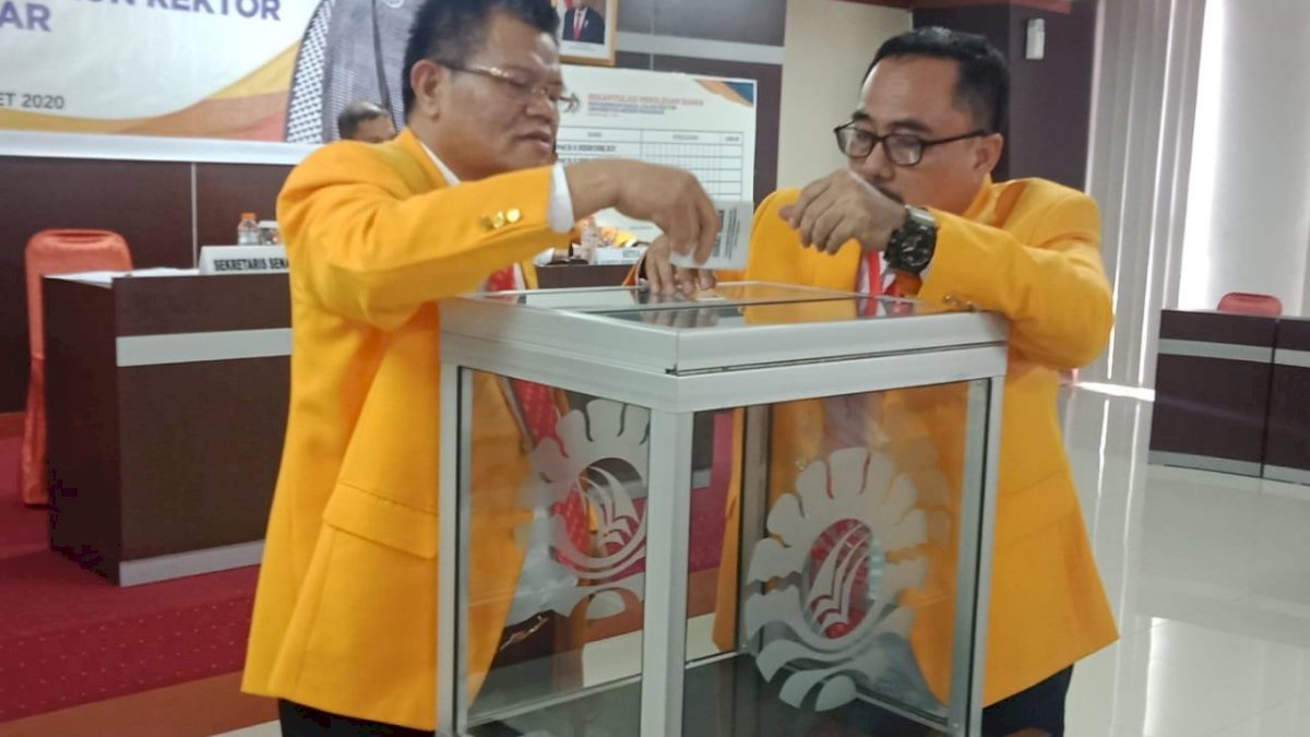 Tak Tertandingi, Husain Syam Menang Telak di Pilrek UNM