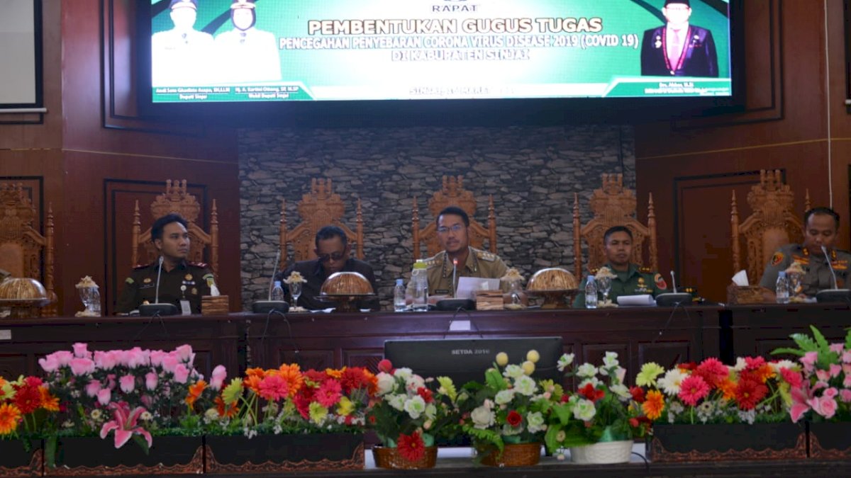 Bupati Sinjai Bentuk Gugus Tugas Pencegahan Virus Corona