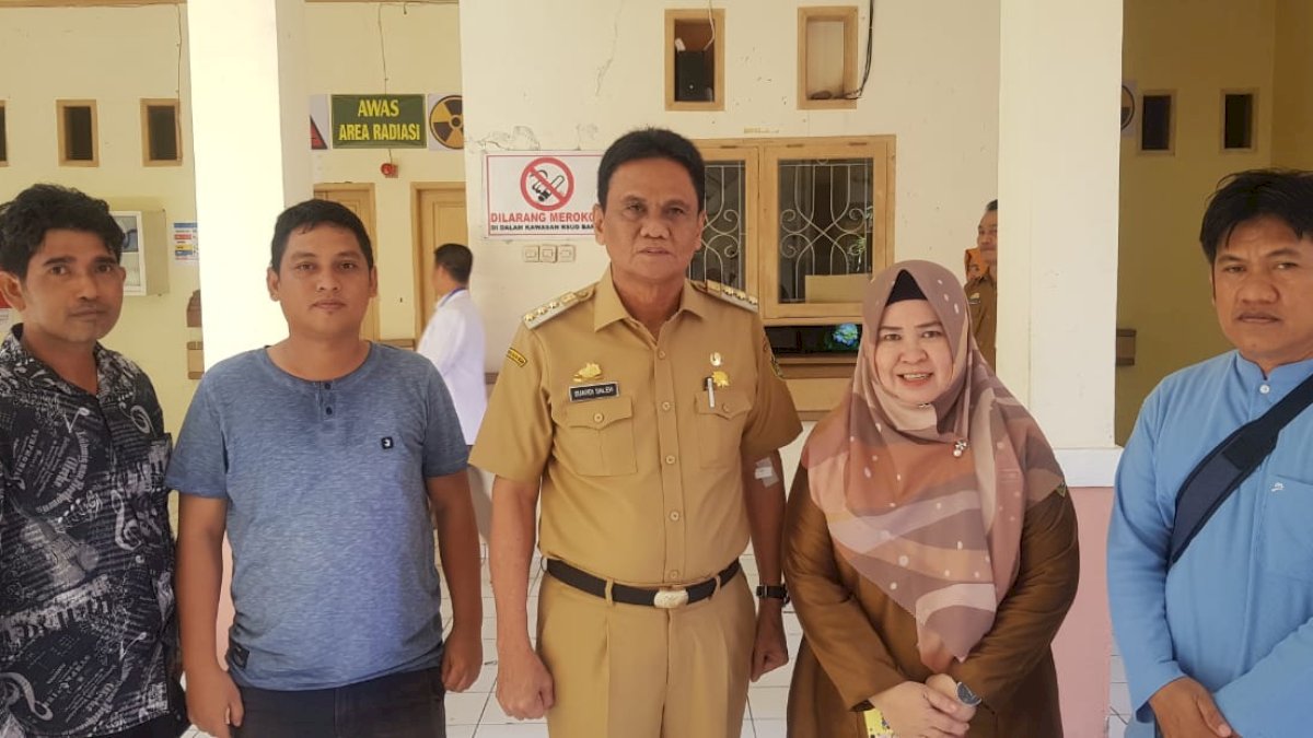 Sempat Bertemu Menhub Budi Karya, Bupati Barru Cek Kesehatan