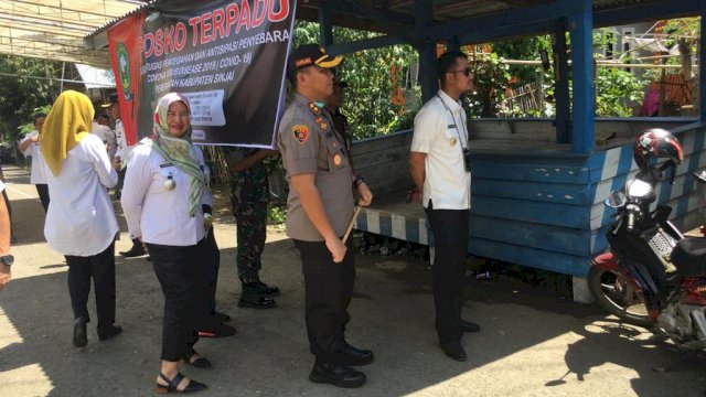 Posko penanganan corona Pemkab Sinjai. (ist)