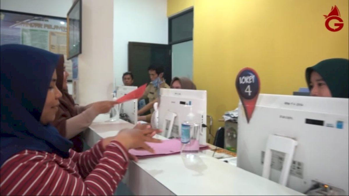 Hindari Penularan Corona, Kantor Disdukcapil Gowa Lengkapi Fasilitas Pencuci Tangan