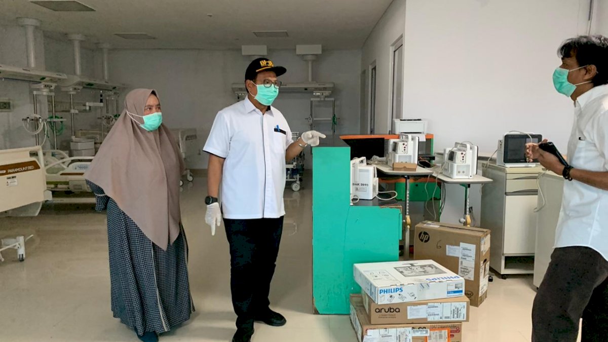 Ruang Isolasi Covid-19 di RSU Daya Hampir Siap Digunakan