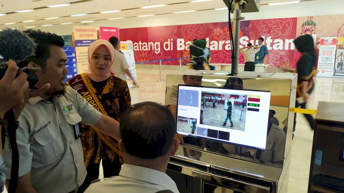 Waspada Corona, Bandara Sulhas Kekurangan Alat Pendeteksi Suhu Tubuh