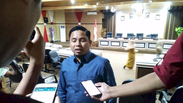 Wakil Ketua DPRD Parepare Tasming Hamid. (Sulselsatu/Andi Fardi)