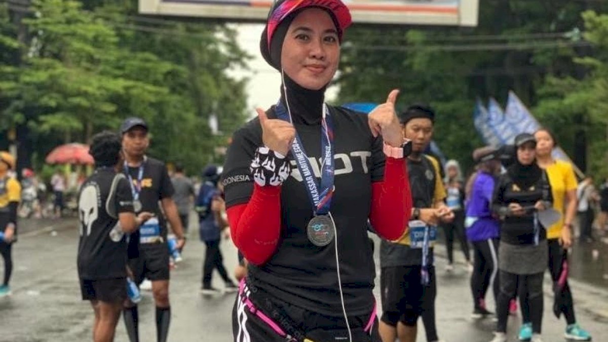 Cegah Penyebaran Corona, Bankir Cantik Ini Tambah Porsi Berlari