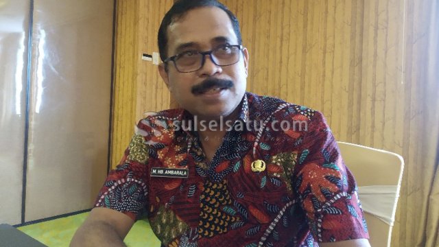 Kepala Biro Pemerintahan dan Otonomi Daerah Pemprov Sulsel, Hasan Basri Ambarala. (Sulselsatu/Jahir Majid)