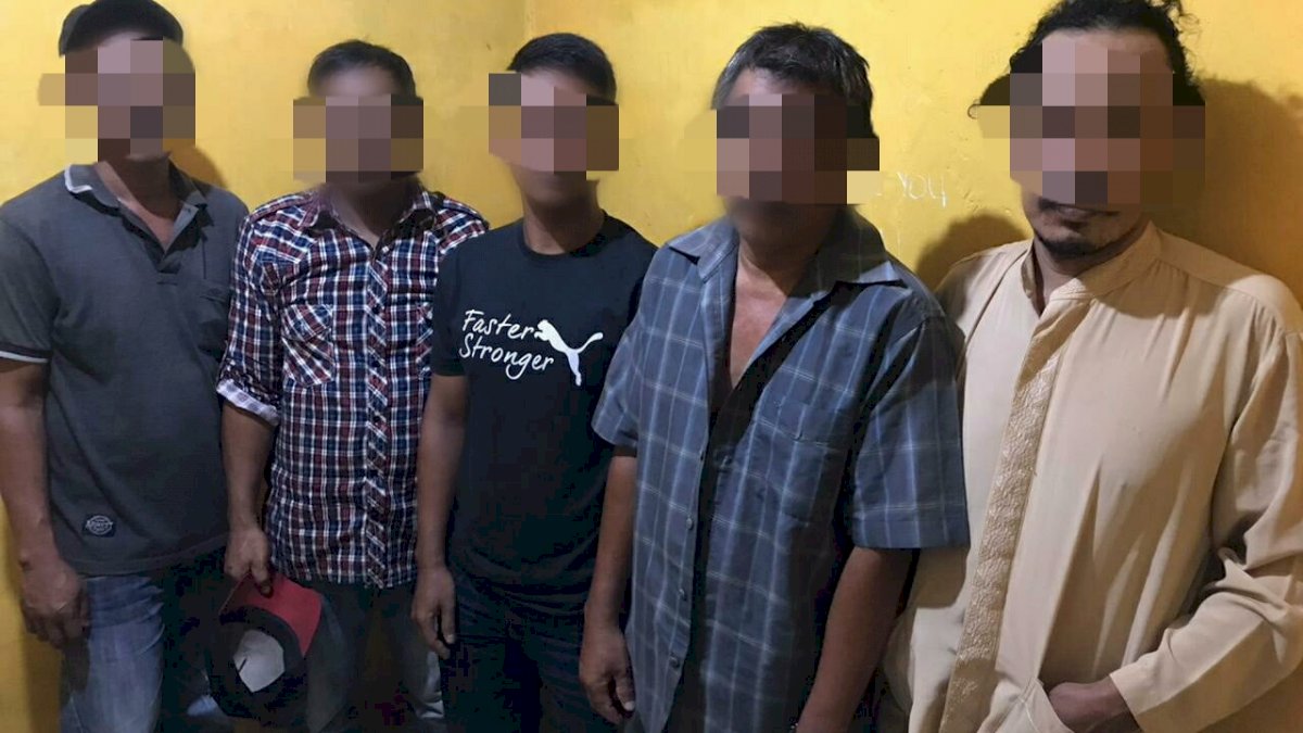 Resmob Polres Sinjai Amankan Lima Pelaku Judi