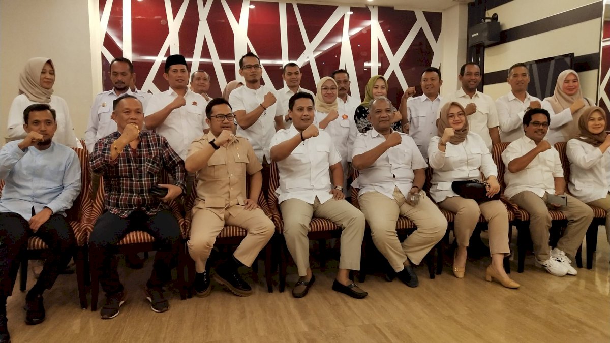 Dipimpin AIA, Gerindra Sulsel Bulat Dukung Prabowo di Munas