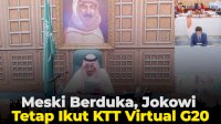 VIDEO: Meski Berduka, Jokowi Tetap Ikut KTT Virtual G20