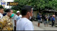 Syahar Pantau Penyemprotan Disinfektan di Sidrap