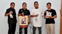 RMS dan NasDem Bagi-bagi Hand Sanitizer di Sidrap-Pinrang