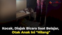 VIDEO: Kocak, Diajak Bicara Saat Belajar, Otak Anak Ini “Hilang”