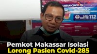 VIDEO: Pemkot Makassar Isolasi Lorong Pasien Covid-285