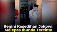 VIDEO: Begini Kesedihan Jokowi Melepas Ibunda Tercinta