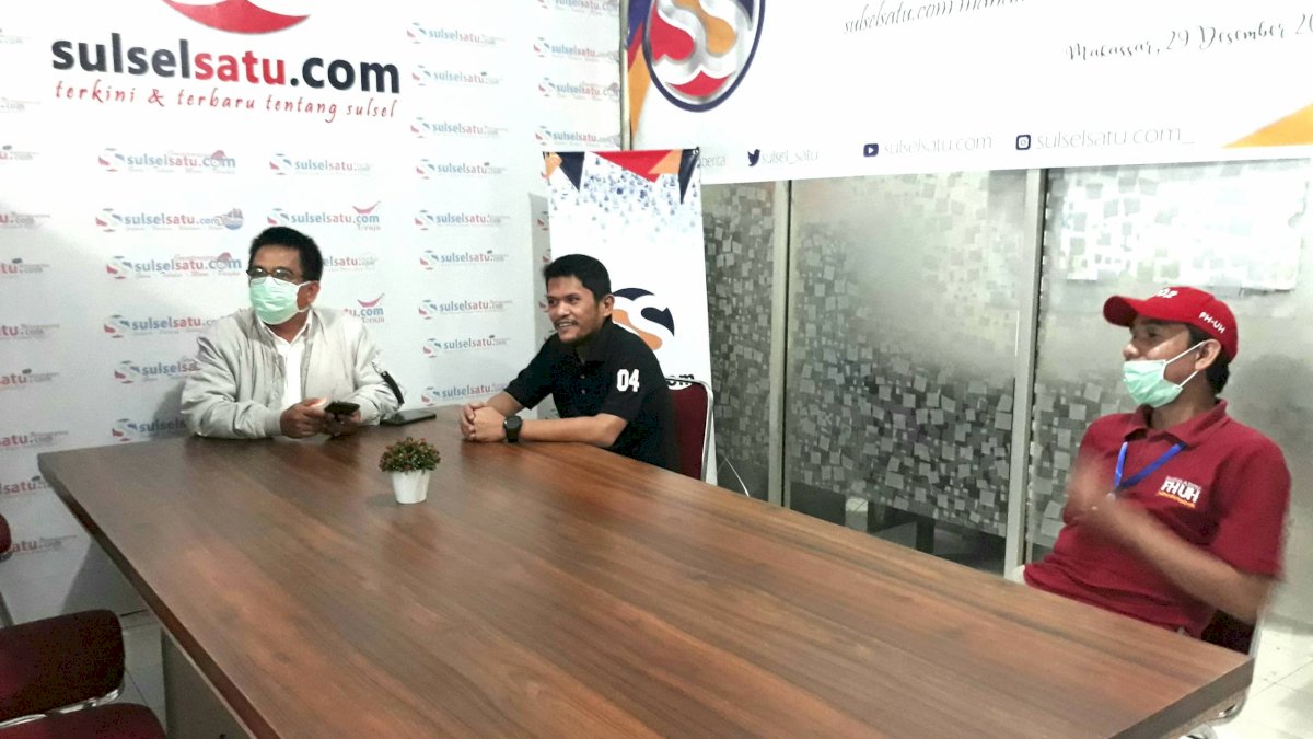 Plt Kadisik Sulsel Silaturahmi ke Kantor Sulselsatu.com